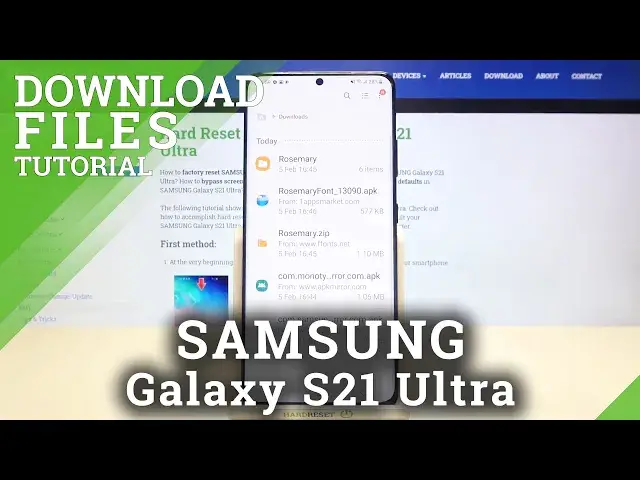 'Video thumbnail for Samsung Galaxy S21 Ultra - Find Downloaded Files'