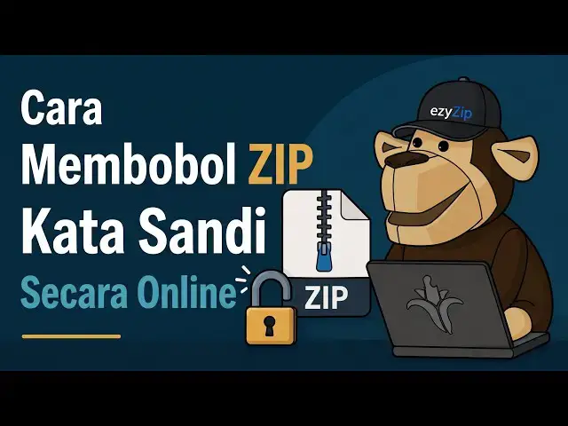 Video thumbnail for 📦 Cara Membobol Kata Sandi ZIP Online Gratis | Tanpa Instal Perangkat Lunak