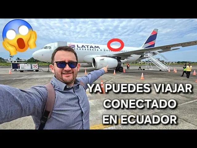Video thumbnail for VOLANDO con WI-FI en un VUELOS dentro de ECUADOR con LATAM Ecuador 🇪🇨