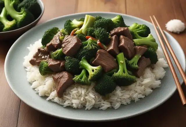 Video thumbnail for Beef and Broccoli Stir-Fry