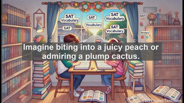 Video thumbnail for 5000 Must Know SAT Vocabulary - SAT Vocabulary: Understanding 'Succulent' as Adjective and Noun