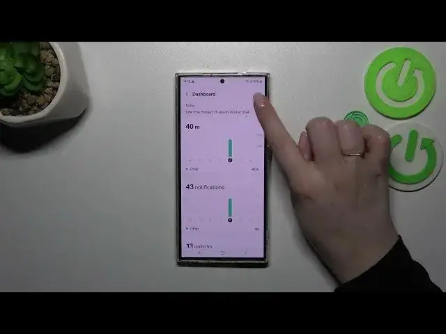 'Video thumbnail for How to Check the Screen Time Statistics on SAMSUNG Galaxy S24 Ultra'