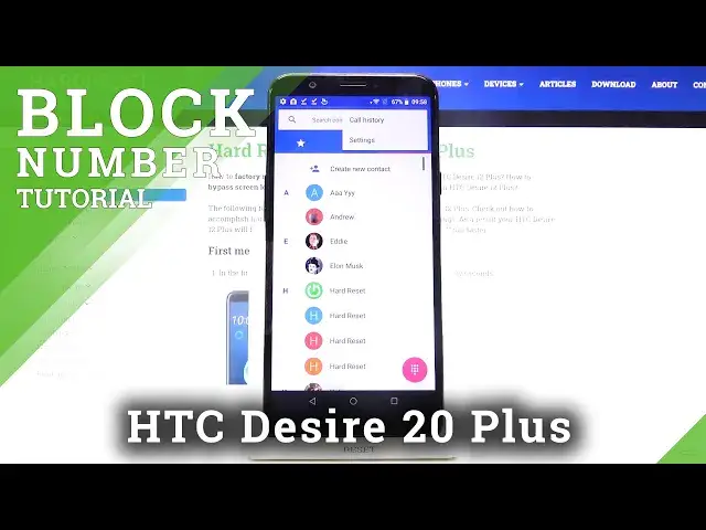 Video thumbnail for How to Block Phone Number on HTC Desire 12 Plus – Block Calls