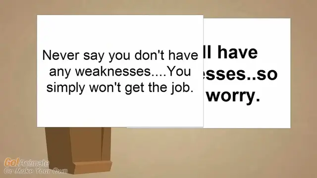 Video thumbnail for Interview Skills - What are your weaknesses_ Unbeatable answer!