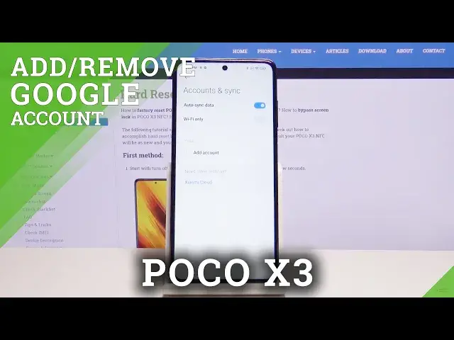 Video thumbnail for How to Add & Delete Google User in POCO X3 – Create Google Account