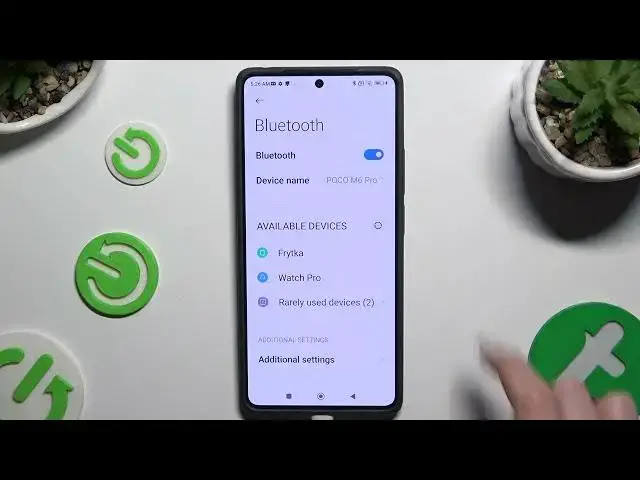 'Video thumbnail for How to Connect a Bluetooth Device to POCO M6 Pro'