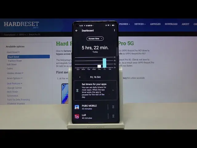 'Video thumbnail for How to Detect Total Screen Time on OPPO Reno4 Pro - Check Display'