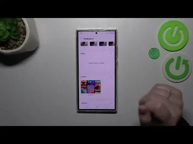 Video thumbnail for How to Change & Manage Wallpapers on SAMSUNG Galaxy S24 Ultra - Home & Lock Screen Cover Pictures