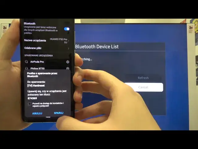Video thumbnail for How to Pair Smartphone with Samsung TU 8000 82 Inch Smart TV - Samsung TV Bluetooth Connection