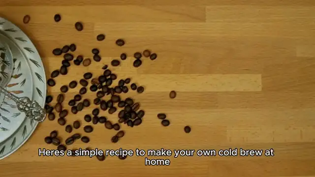 Video thumbnail for Cold Brew Coffee recipe
