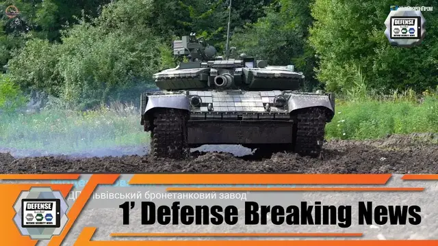 'Video thumbnail for Ukraine Lviv Armored Plant modernizes Ukrainian T-64 MBT upgrade modernization Main Battle Tank'