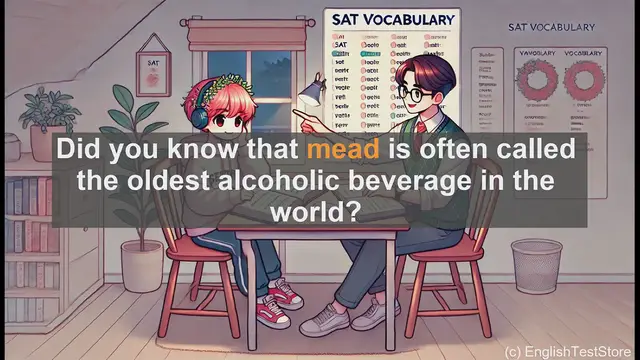 Video thumbnail for 5000 Must Know SAT Vocabulary - SAT Vocabulary: Understanding 'Mead' - The Ancient Honey Drink