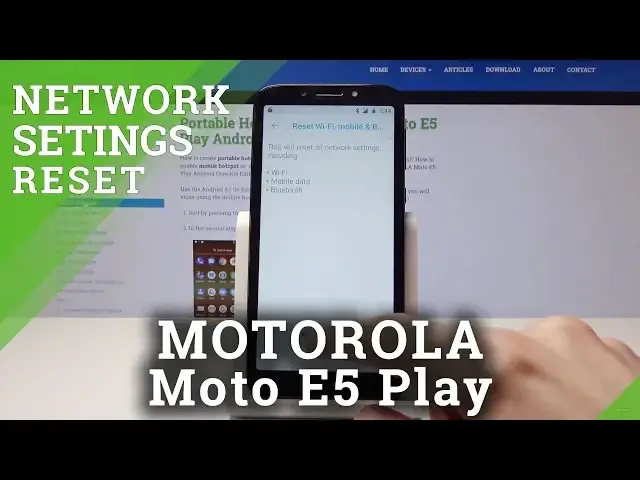'Video thumbnail for How to Reset Network Settings on MOTOROLA Moto E5 Play - Default Network Settings'
