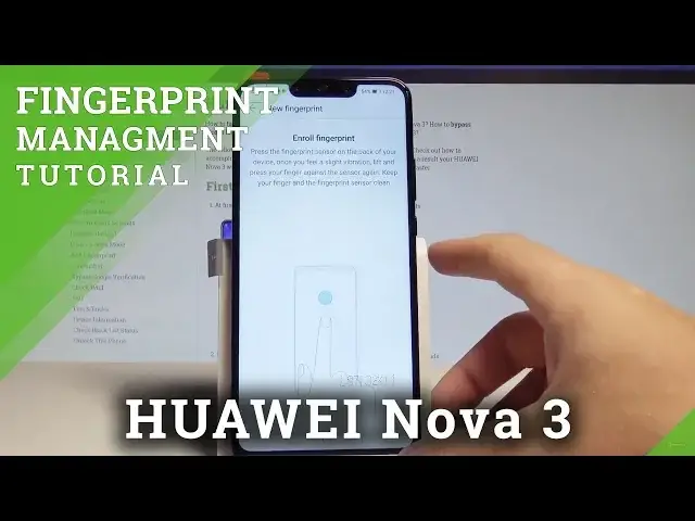 'Video thumbnail for How to Add Fingerprint on HUAWEI Nova 3 - Set Up Fingerprint / Screen Lock |HardReset.Info'