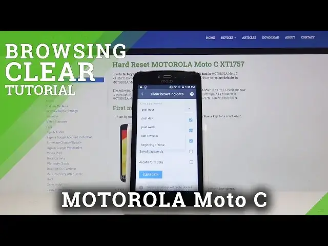 Video thumbnail for How to Clear Browsing Data on MOTOROLA Moto C - Reset Browser History