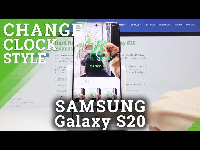 'Video thumbnail for How to Change Lock Screen Clock in Samsung Galaxy S20 – Personalize Clock on Galaxy S20'