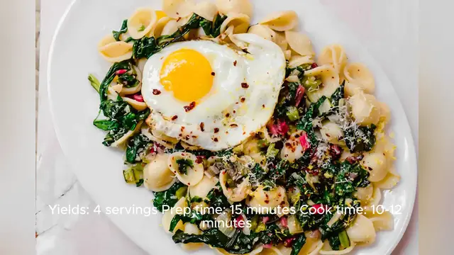 Video thumbnail for swiss chard recipe