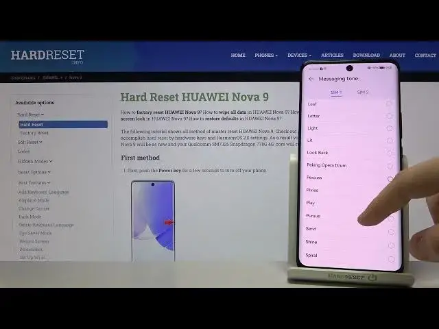 Video thumbnail for Default Messaging Tones on HUAWEI NOVA 9 – Check Out Available Messaging Sounds