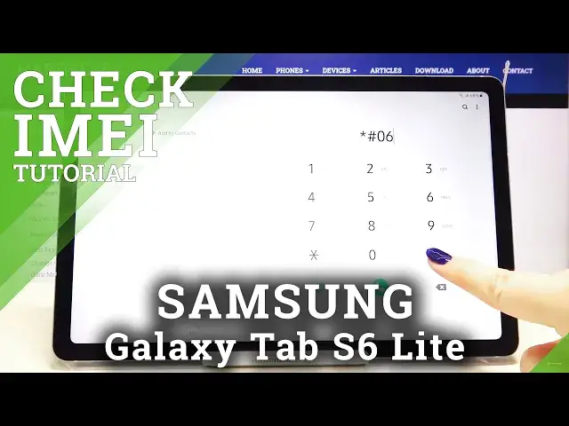 'Video thumbnail for How to Check IMEI & Serial Number in SAMSUNG Galaxy Tab S6 Lite – IMEI Status'