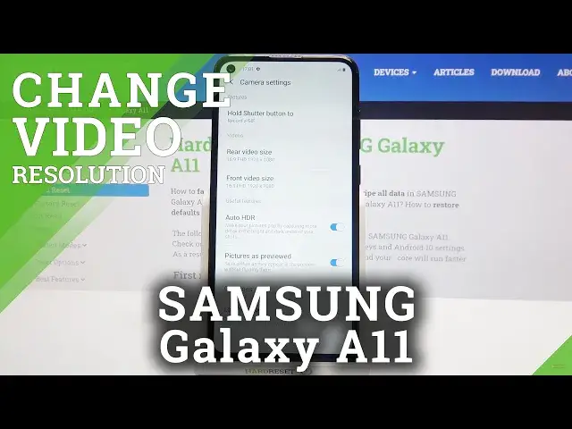 'Video thumbnail for How to Change Video Quality on SAMSUNG Galaxy A11 – Change Video Resolution'