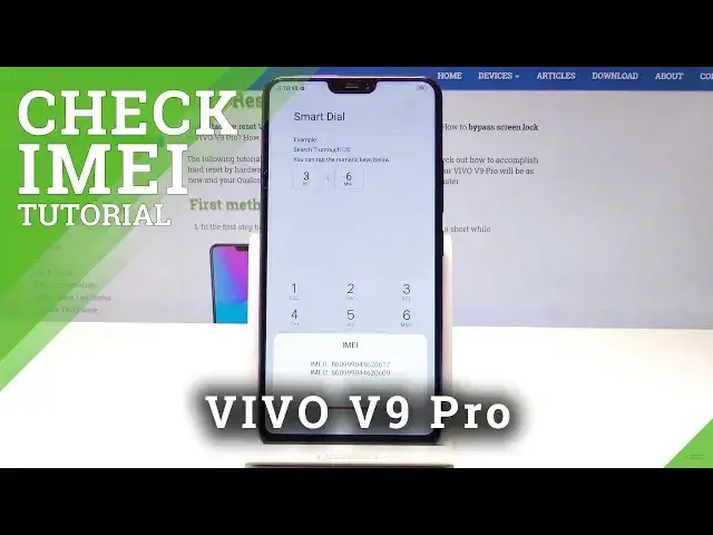 'Video thumbnail for How to Check IMEI Number in VIVO V9 Pro - Serial Number Checking'