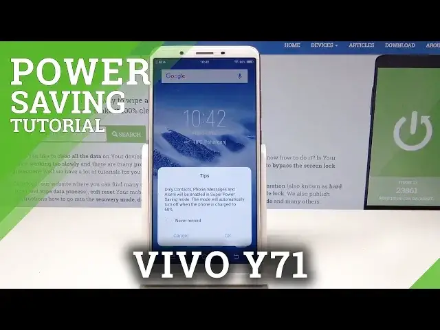 Video thumbnail for How to Enable Battery Saver in VIVO Y71 - Power Saving Mode