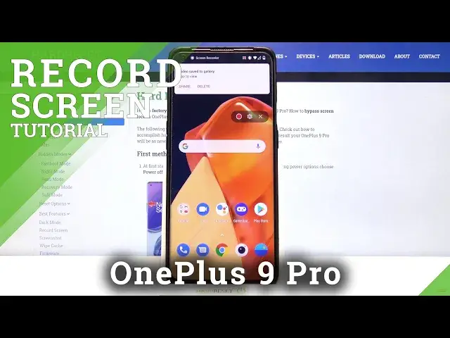 'Video thumbnail for How to Record Screen in OnePlus 9 Pro – Catch Fleeting Content'