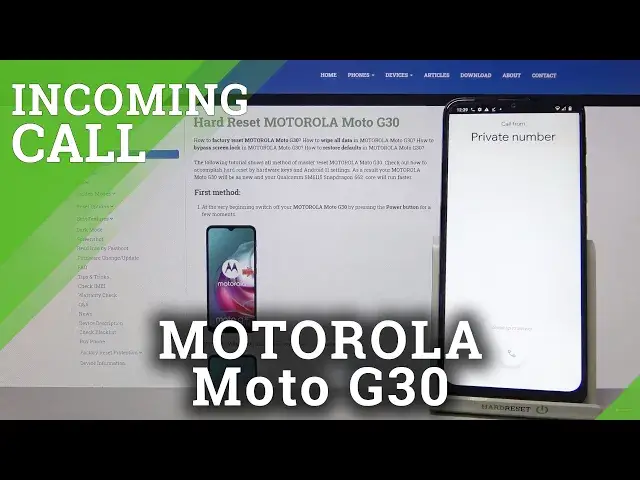 'Video thumbnail for Incoming Calls MOTOROLA Moto G30'