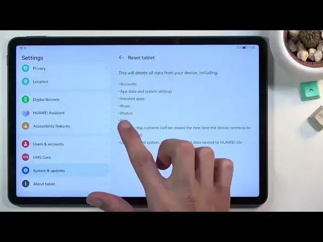 Video thumbnail for How to Factory Reset HUAWEI MatePad 11 - Remove All Data / Reset Settings