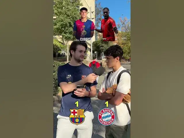 Video thumbnail for DUELO DE ONCES BARÇA-BAYERN