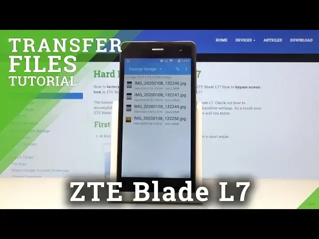 'Video thumbnail for How to Move Data in ZTE Blade L7 – Transfer Files'