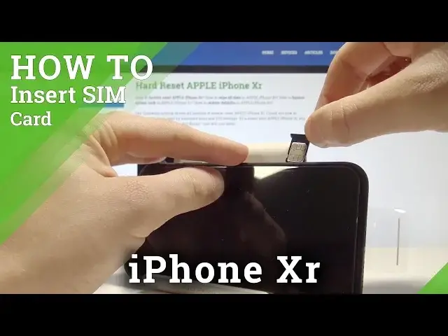 Video thumbnail for How to Install SIM in iPhone Xr - Insert Nano SIM Card Tutorial