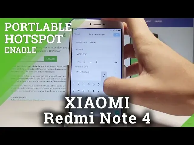 'Video thumbnail for How to Set Up Portable Hotspot on XIAOMI Redmi Note 4 - Create Mobile Hotspot |HardReset.Info'