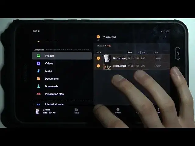 Video thumbnail for How to Transfer Files from SD Card to Internal Storage in SAMSUNG Galaxy Tab Active2 - Move Files
