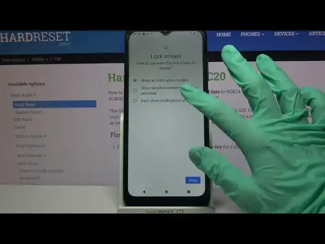 'Video thumbnail for How to Set Up Screen Lock on NOKIA C20 – Add Screen Lock'