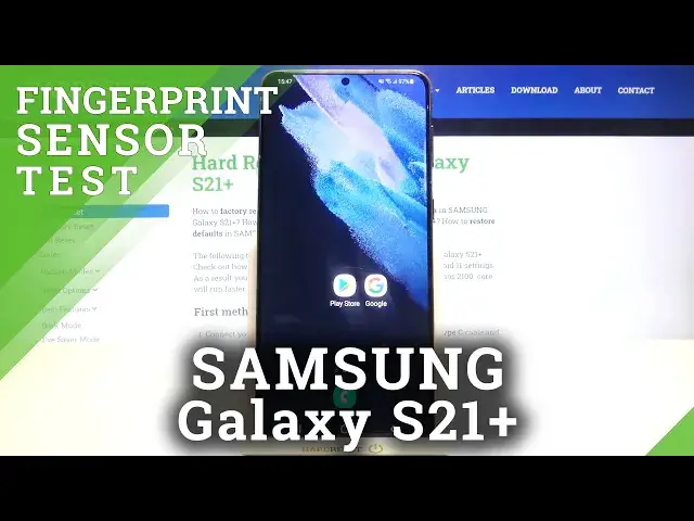 'Video thumbnail for Samsung Galaxy S21+ - Fingerprint Sensor Test - How Fingerprint Scanner Works?'