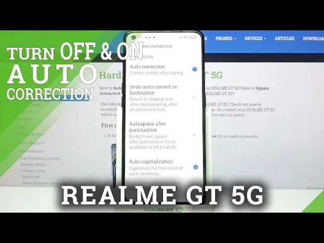 Video thumbnail for How to Switch On/Off Auto Correction in Realme GT 5G - Enable/Disable Predictive Text