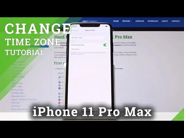 'Video thumbnail for How to Change Date & Time in iPhone 11 Pro Max - Time Settings in iOS'