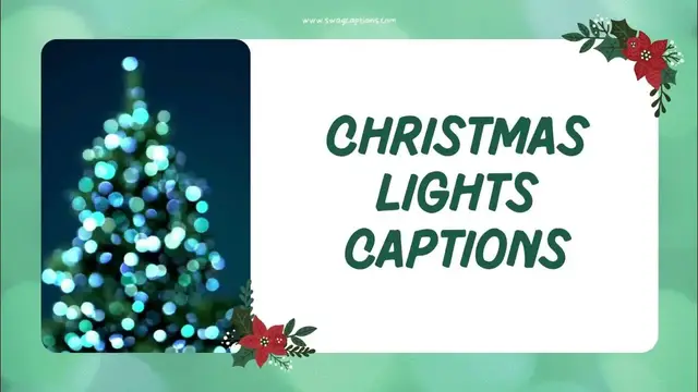 Video thumbnail for Christmas Lights Captions 🎄✨ | What To Post on Christmas Light Pictures?