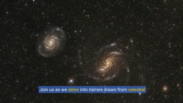Video thumbnail for Unique Names Inspired by Astronomy and Space Exploration