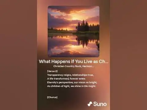 Video thumbnail for What Happens if You Live as Children of Light