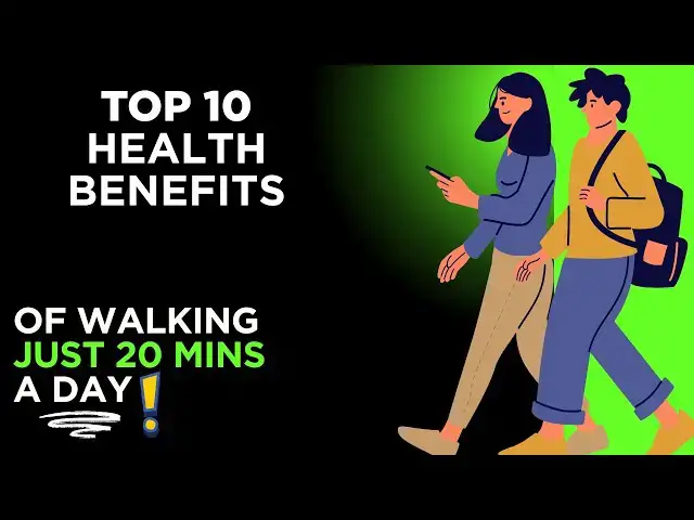 'Video thumbnail for Walk Just 20 Minutes a Day — See What Happens to Your Body | 10 amazing health benefits'