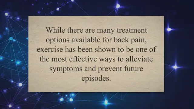 'Video thumbnail for Say Goodbye to Back Pain: The Ultimate Guide to the Best Exercises for Relief'