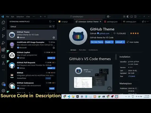 Video thumbnail for VSCode Github Official Theme Extension to Integrate it Full Tutorial