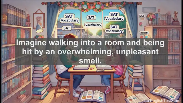 Video thumbnail for 5000 Must Know SAT Vocabulary - Effluvium: The SAT Vocabulary Word for Unpleasant Odors