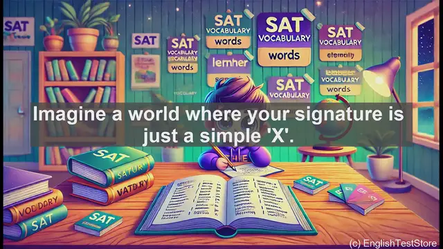 Video thumbnail for 5000 Must Know SAT Vocabulary - Cursive Writing: Understanding Its Meaning and History