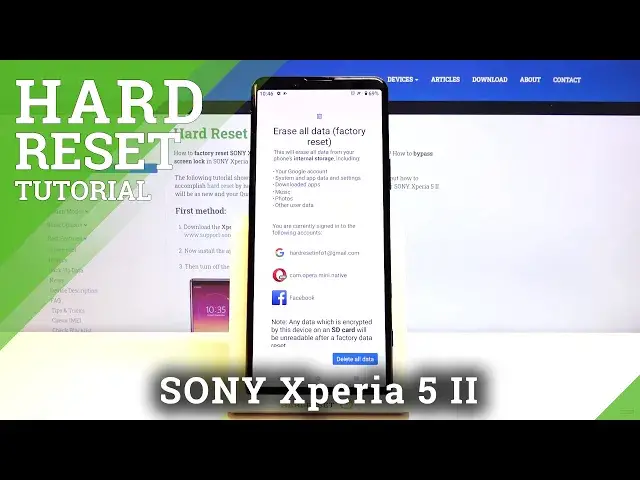 Video thumbnail for How to Factory Reset SONY Xperia 5 II – Erase All Content & Settings