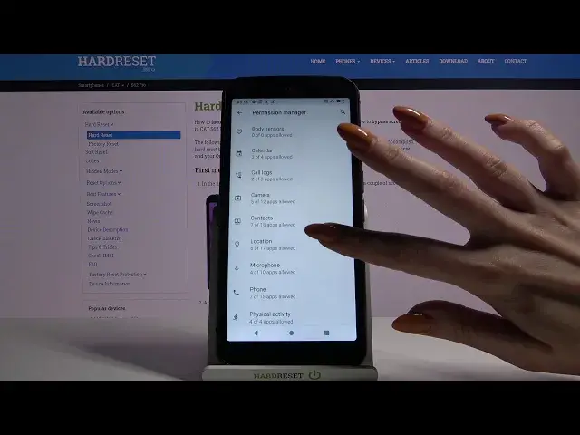 Video thumbnail for CAT S62 Pro App Permissions - Manage Apps Settings
