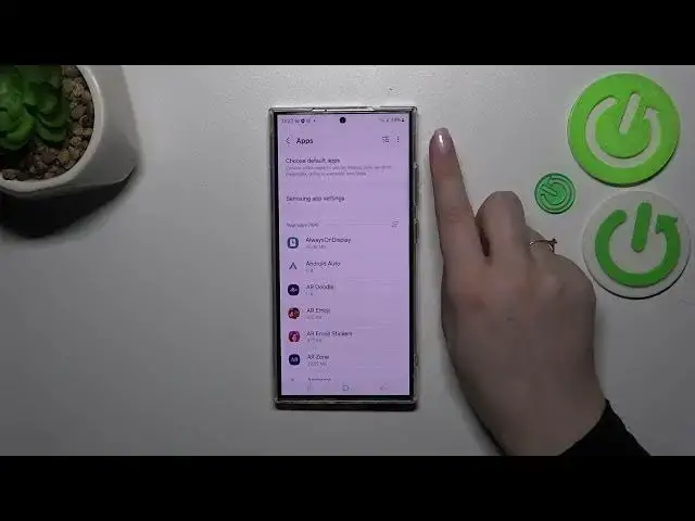 'Video thumbnail for How to Reset App Preferences on SAMSUNG Galaxy S24 Ultra'
