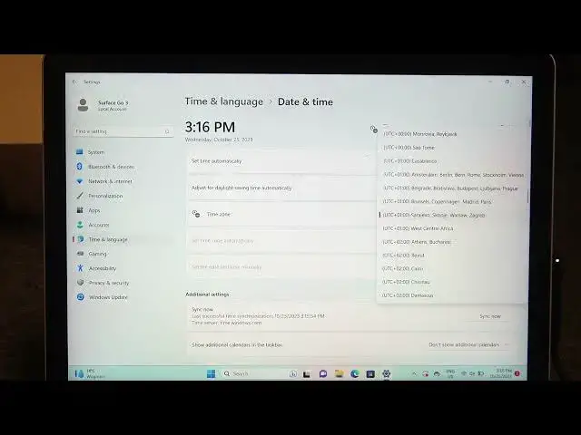 Video thumbnail for How to Change Time Zone on Microsoft Surface Go 3